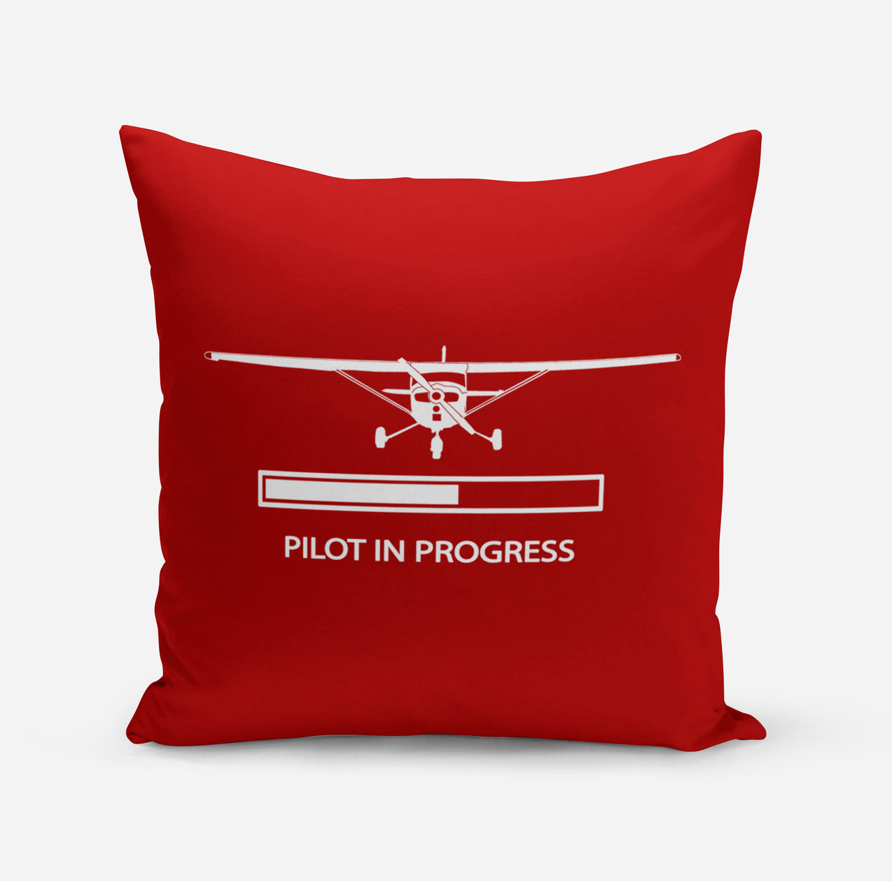 Pilot In Progress (Cessna) Designed Pillows