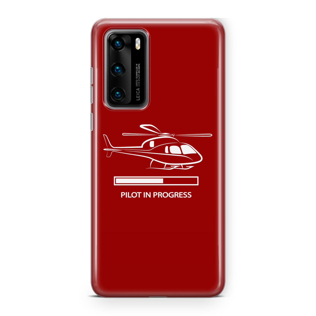 Pilot In Progress (Helicopter) Designed Huawei Cases