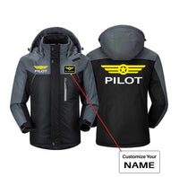 Thumbnail for Pilot & Badge Designed Thick Winter Jackets