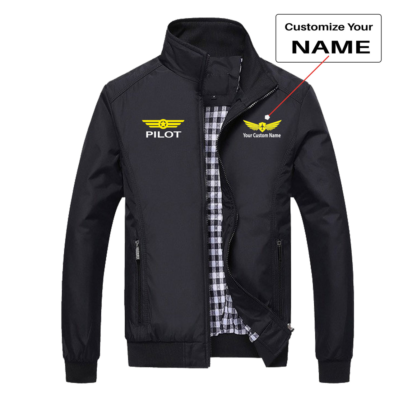 Pilot & Badge Designed Stylish Jackets