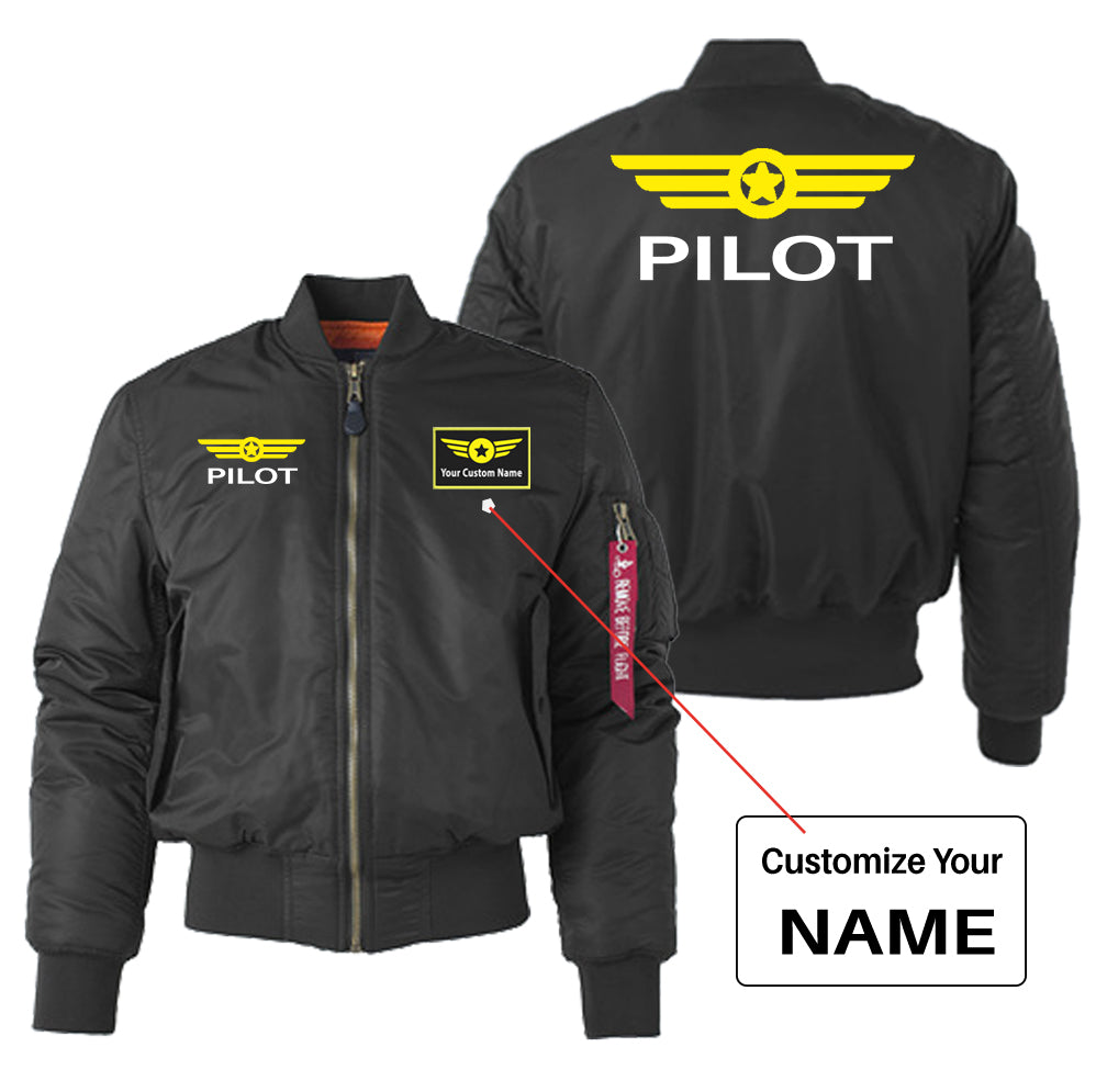 Pilot & Badge Designed "Women" Bomber Jackets