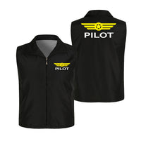 Thumbnail for Pilot & Badge Designed Thin Style Vests