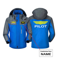 Thumbnail for Pilot & Badge Designed Thick Winter Jackets