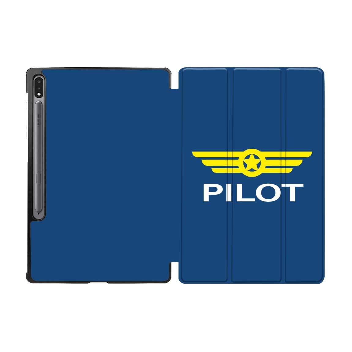 Pilot & Badge Designed Samsung Tablet Cases