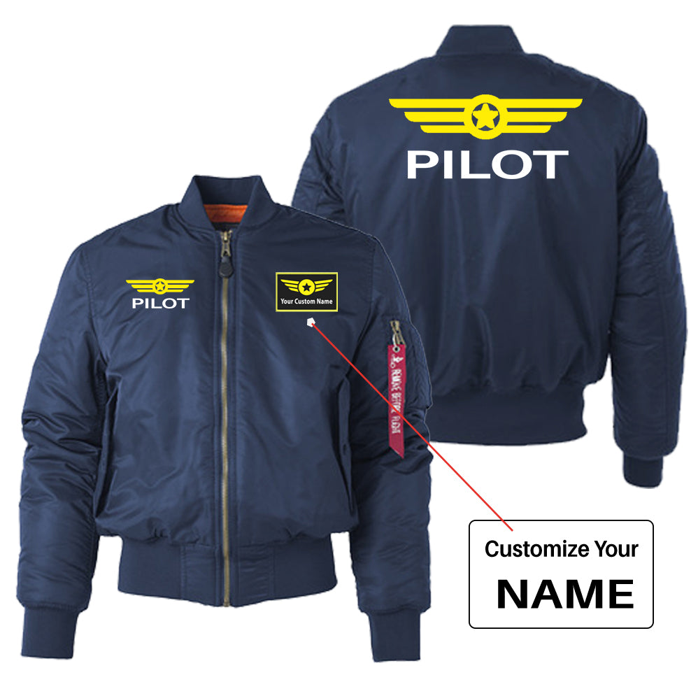 Pilot & Badge Designed "Women" Bomber Jackets