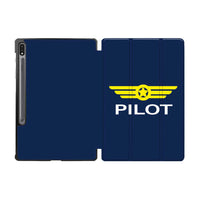 Thumbnail for Pilot & Badge Designed Samsung Tablet Cases