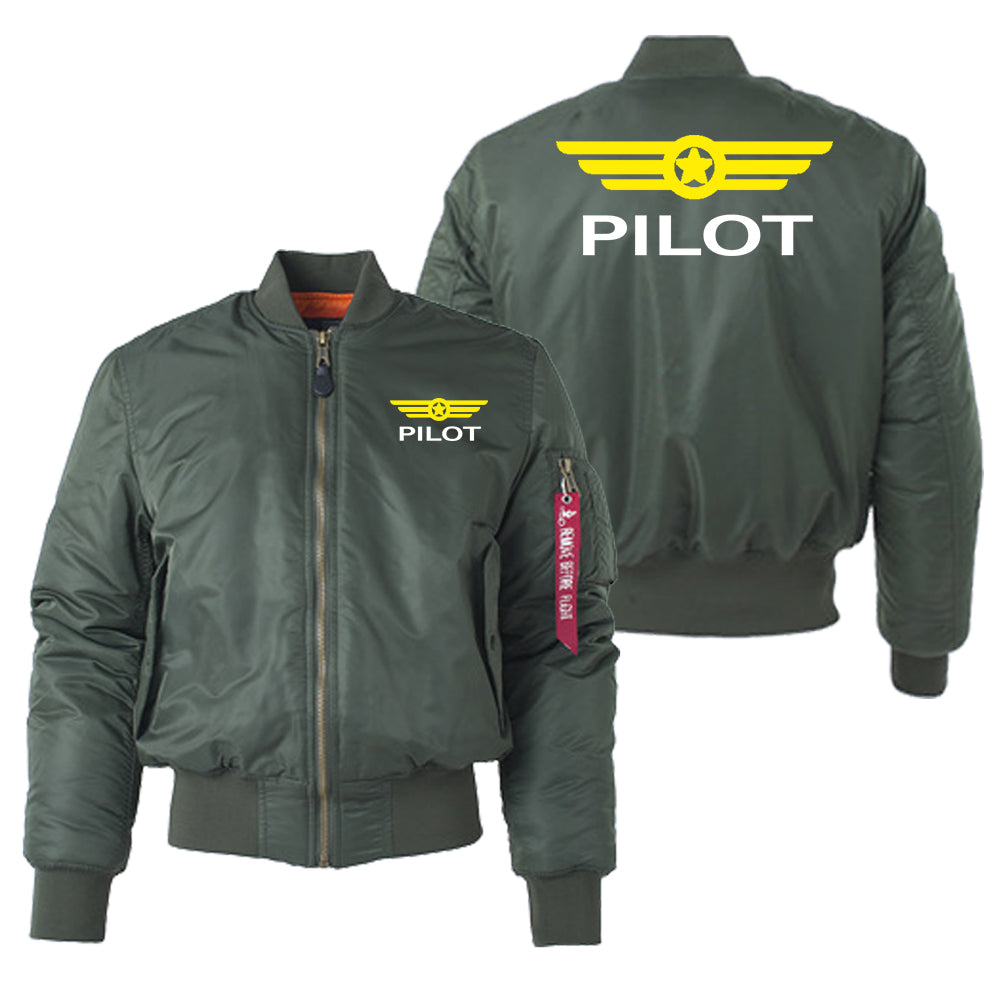 Pilot & Badge Designed "Women" Bomber Jackets