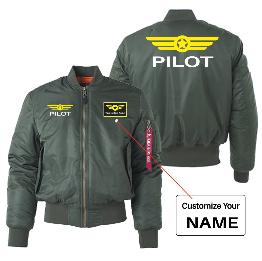 Pilot & Badge Designed "Women" Bomber Jackets