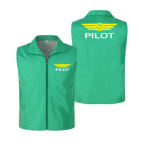 Thumbnail for Pilot & Badge Designed Thin Style Vests