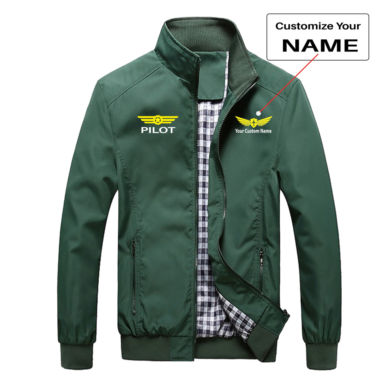 Pilot & Badge Designed Stylish Jackets