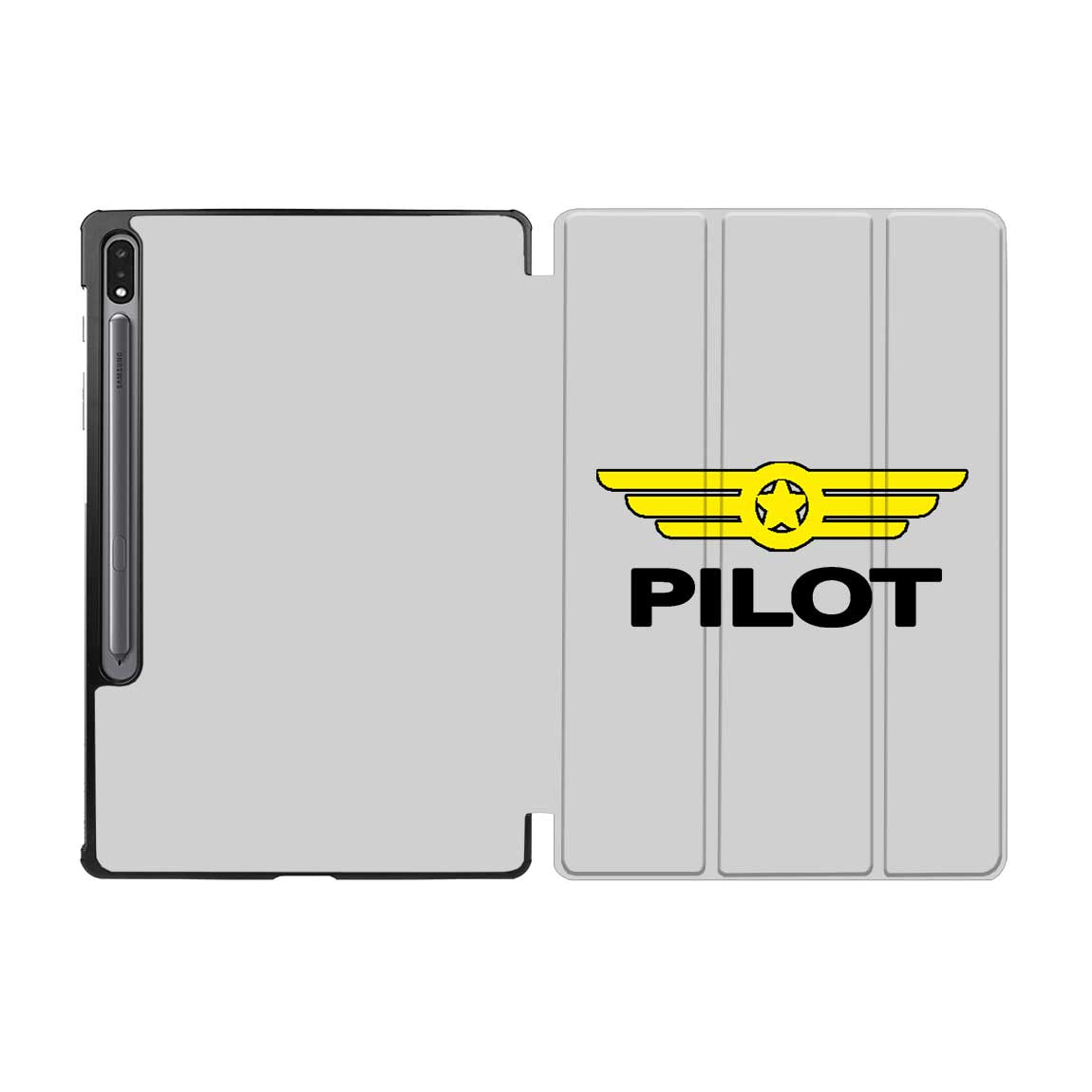 Pilot & Badge Designed Samsung Tablet Cases