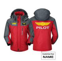 Thumbnail for Pilot & Badge Designed Thick Winter Jackets