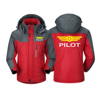 Thumbnail for Pilot & Badge Designed Thick Winter Jackets