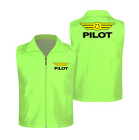 Thumbnail for Pilot & Badge Designed Thin Style Vests