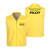 Thumbnail for Pilot & Badge Designed Thin Style Vests