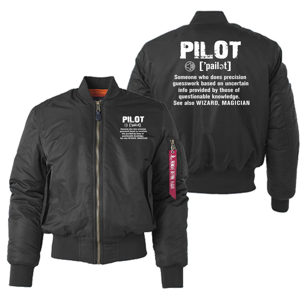 Pilot [Noun] Designed "Women" Bomber Jackets