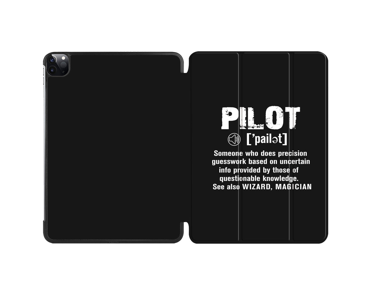 Pilot [Noun] Designed iPad Cases