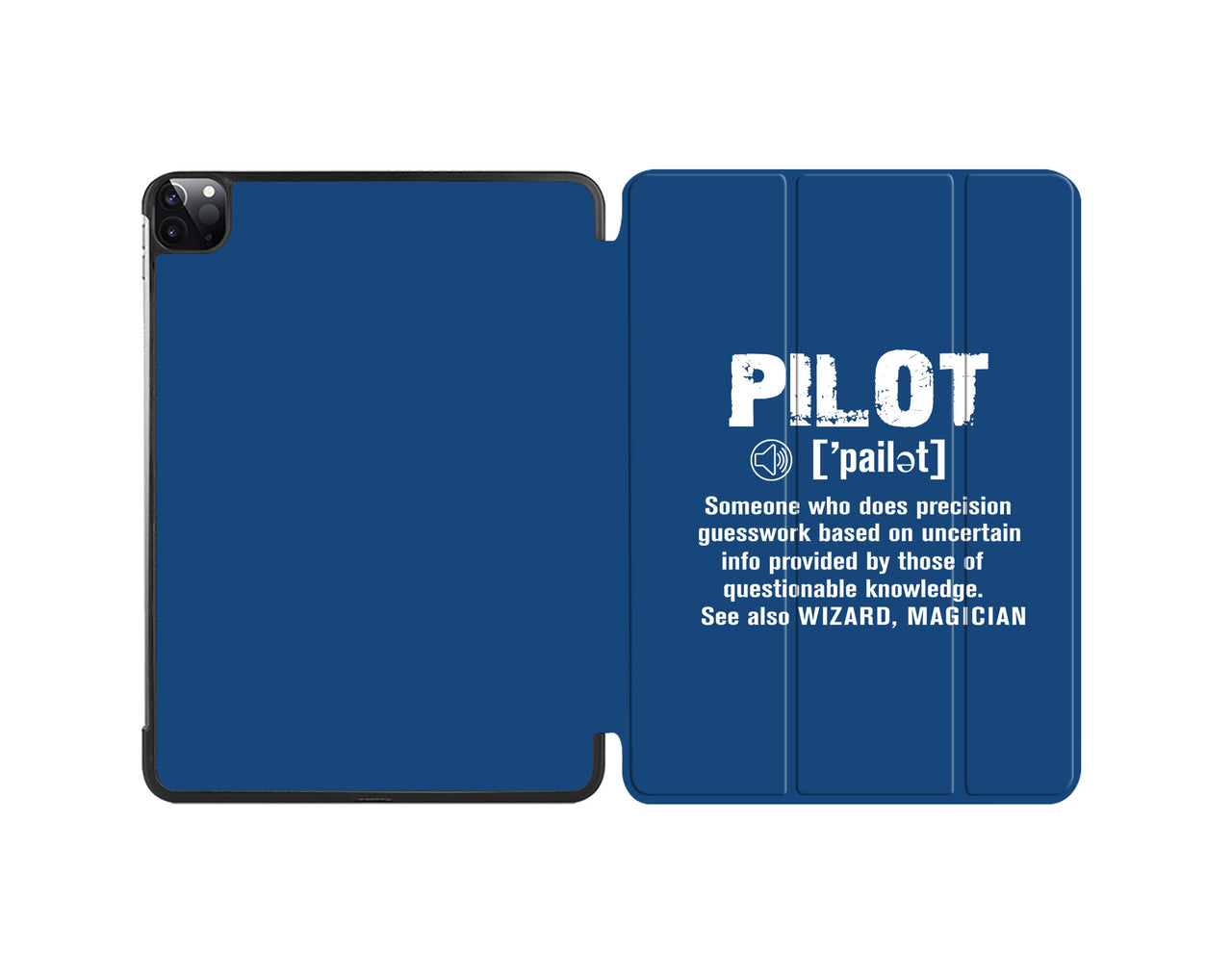 Pilot [Noun] Designed iPad Cases