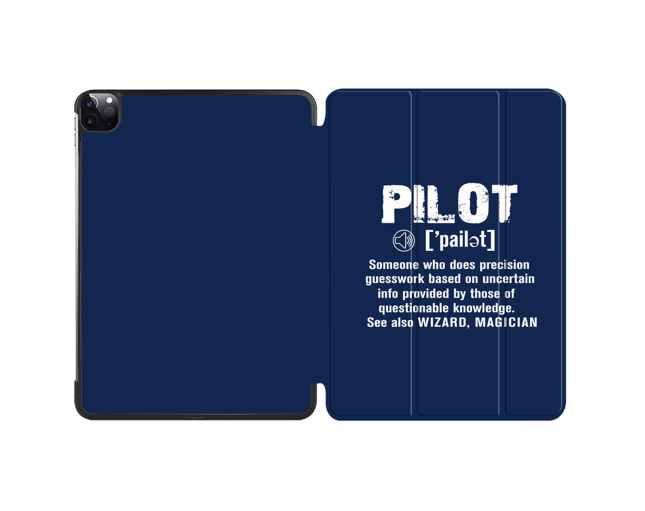 Pilot [Noun] Designed iPad Cases