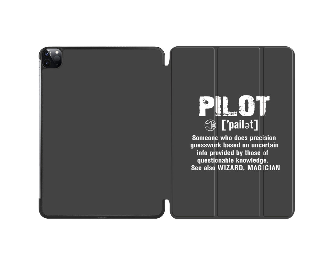 Pilot [Noun] Designed iPad Cases