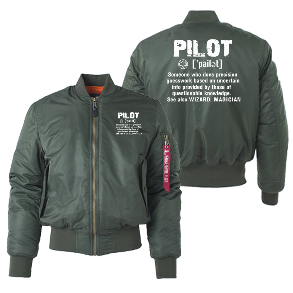 Pilot [Noun] Designed "Women" Bomber Jackets