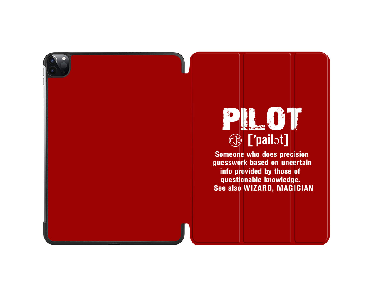 Pilot [Noun] Designed iPad Cases