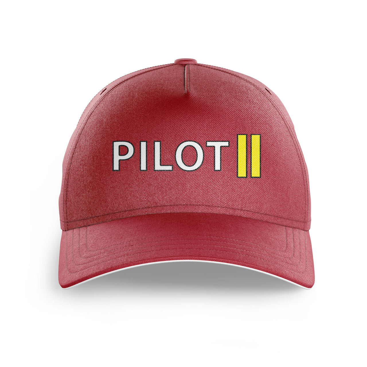 Pilot & Stripes (2 Lines) Printed Hats