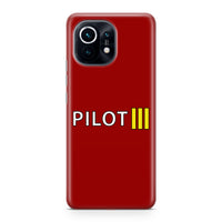 Thumbnail for Pilot & Stripes (3 Lines) Designed Xiaomi Cases