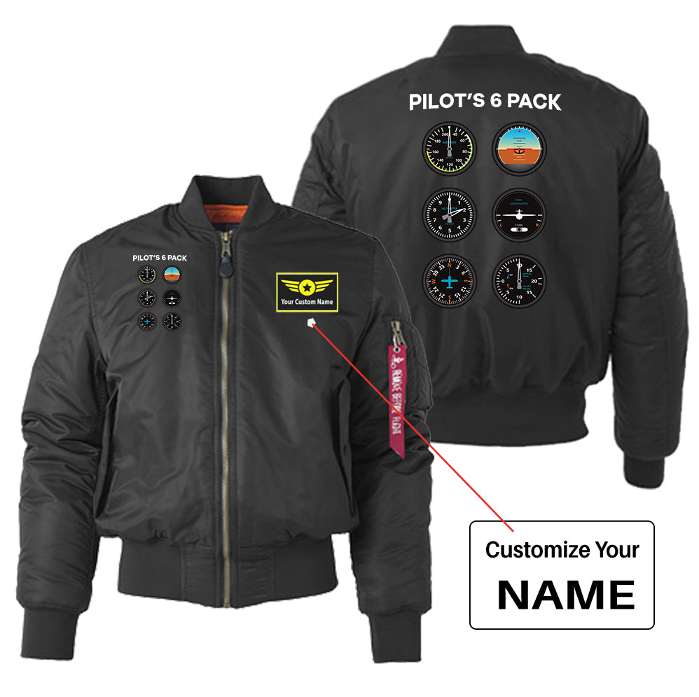 Pilot's 6 Pack Designed "Women" Bomber Jackets