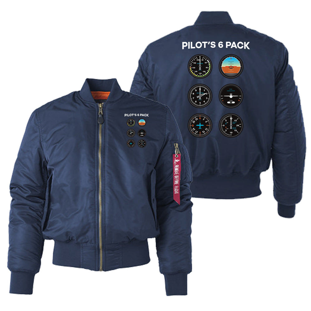 Pilot's 6 Pack Designed "Women" Bomber Jackets