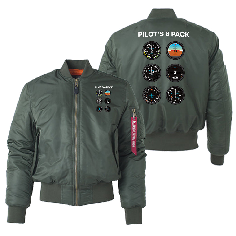 Pilot's 6 Pack Designed "Women" Bomber Jackets