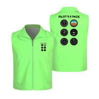 Thumbnail for Pilot's 6 Pack Designed Thin Style Vests