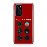 Thumbnail for Pilot's 6 Pack Designed Huawei Cases