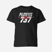 Thumbnail for Amazing Piloteyes737 Designed Children T-Shirts