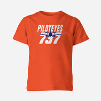 Thumbnail for Amazing Piloteyes737 Designed Children T-Shirts