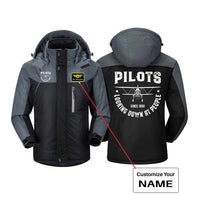 Thumbnail for Pilots Looking Down at People Since 1903 Designed Thick Winter Jackets