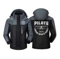 Thumbnail for Pilots Looking Down at People Since 1903 Designed Thick Winter Jackets