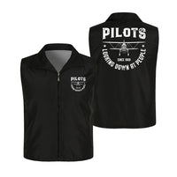 Thumbnail for Pilots Looking Down at People Since 1903 Designed Thin Style Vests