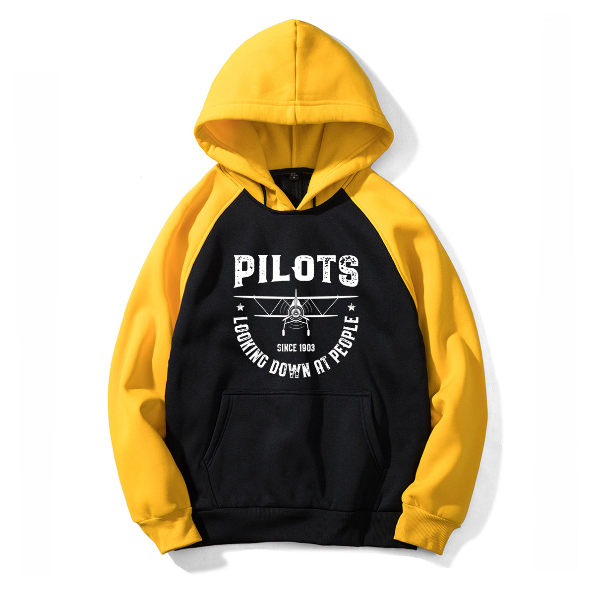 Pilots Looking Down at People Since 1903 Designed Colourful Hoodies