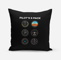 Thumbnail for Pilot's 6 Pack Designed Pillows