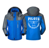 Thumbnail for Pilots Looking Down at People Since 1903 Designed Thick Winter Jackets