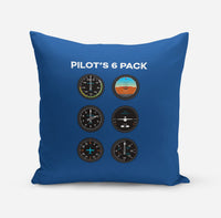 Thumbnail for Pilot's 6 Pack Designed Pillows