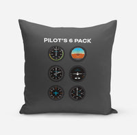 Thumbnail for Pilot's 6 Pack Designed Pillows