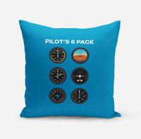 Thumbnail for Pilot's 6 Pack Designed Pillows