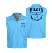 Thumbnail for Pilots Looking Down at People Since 1903 Designed Thin Style Vests