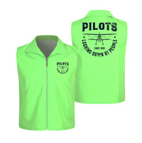 Thumbnail for Pilots Looking Down at People Since 1903 Designed Thin Style Vests