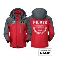 Thumbnail for Pilots Looking Down at People Since 1903 Designed Thick Winter Jackets