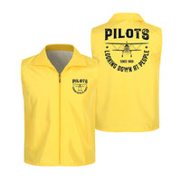 Thumbnail for Pilots Looking Down at People Since 1903 Designed Thin Style Vests