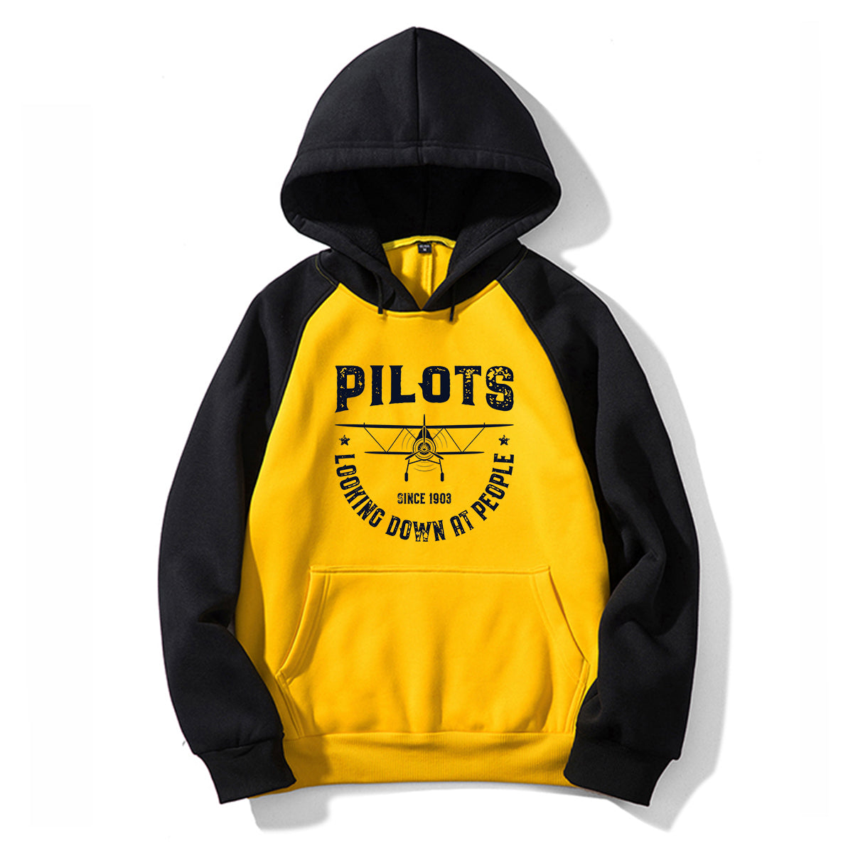 Pilots Looking Down at People Since 1903 Designed Colourful Hoodies