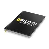 Thumbnail for Pilots They Know How To Fly Designed Notebooks